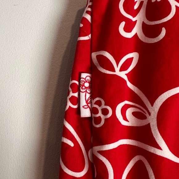 Carter’s Red & White Floral AOP Bubble Romper Summer 6M Baby Girl - Picture 3 of 4